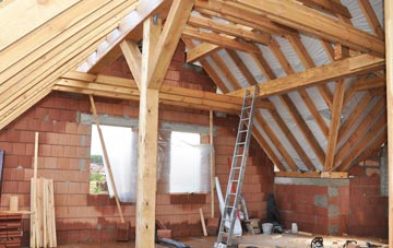 Waun Beddau attic trusses